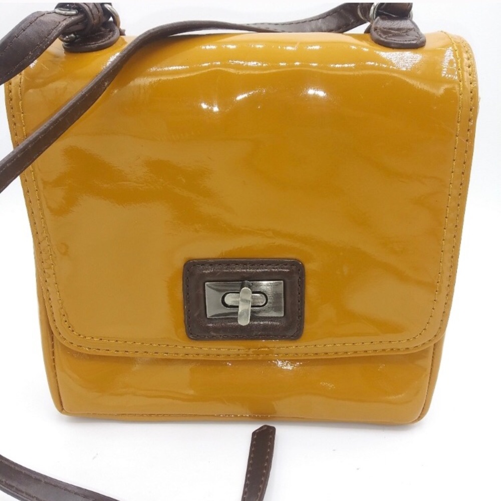 Zara Mustard Yellow Square Crossbody